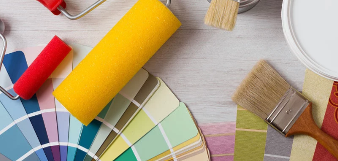 �����߷�ĩͿ�������е�ɫ�����