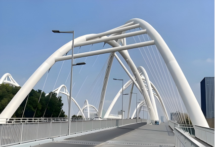 钢结构桥梁使用氟碳漆 钢结构桥梁使用氟碳漆