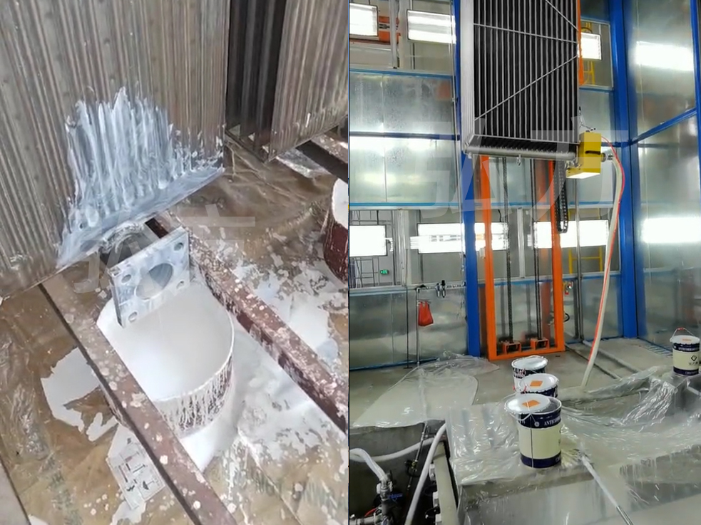 公海gh555000aa线路检测-片式散热器内壁防腐涂装案例 公海gh555000aa线路检测-片式散热器内壁防腐涂装案例