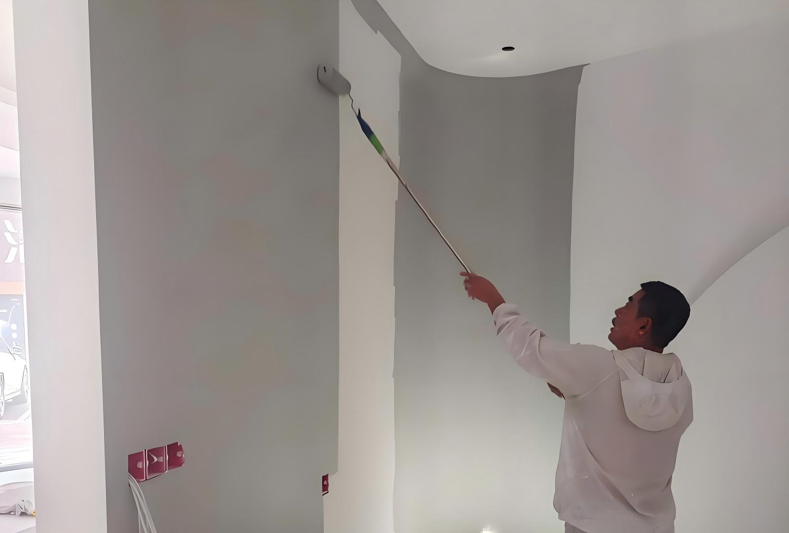 乳胶漆施工案例 乳胶漆施工案例